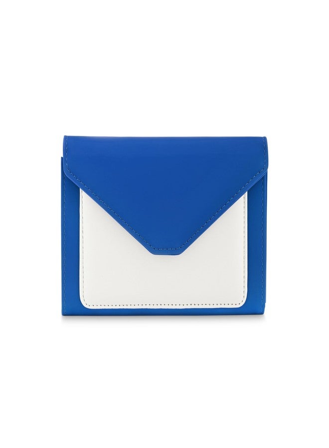 Fastrack Women's Faux Leather Casual Wallet,Blue - Image 1